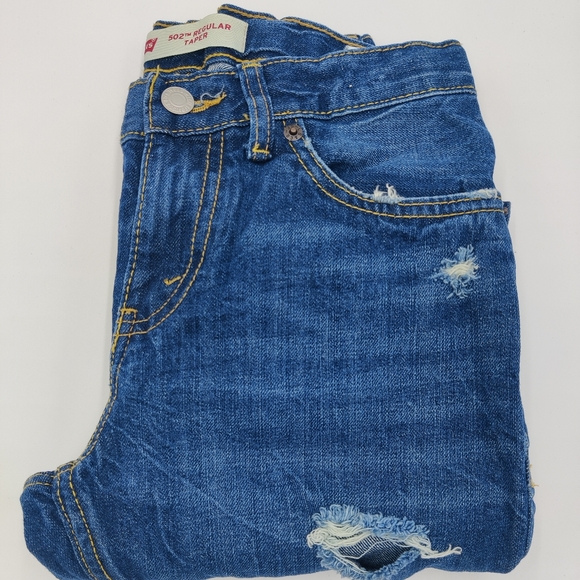 Boys Size 10 Levi's 502 Denim Jeans - Picture 1 of 5